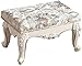 Sièges De Coiffeuse Tabouret Avec Dossier Tabouret de la coiffeuse rembourrée, chaise de piano rembourré baroque chaise de piano (Color : Cotton(medium))