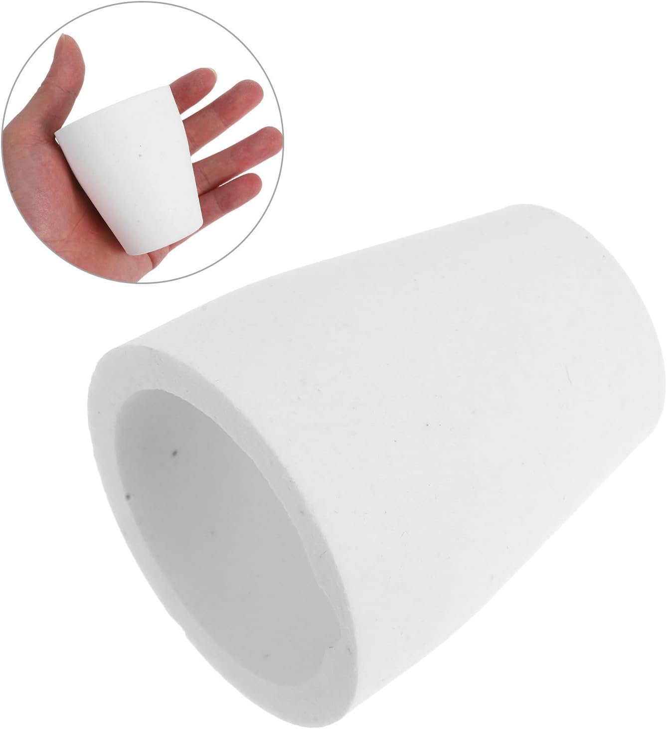 Quartz Crucible for Metal Casting High Temperature Refractory White