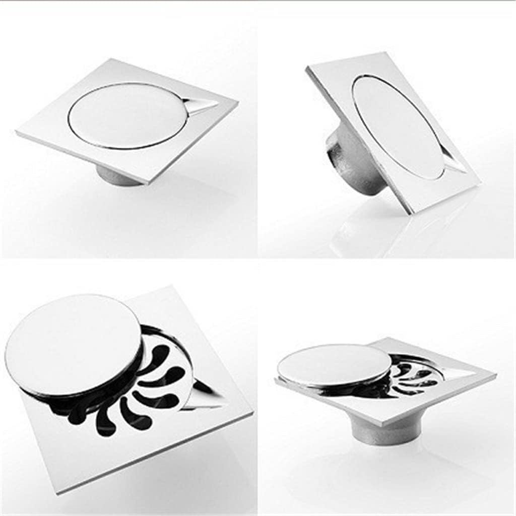 Copper Shower Floor Drain Bathroom Water Anti-odor Floor Drain Floor Drain