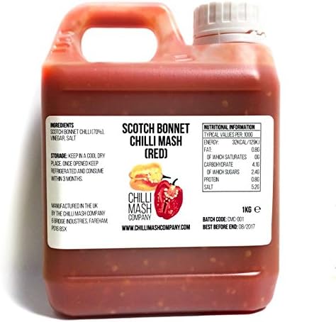 Scotch Bonnet Fermented Chilli Mash | 1kg | Gusa By Chilli Mash Co - View #3