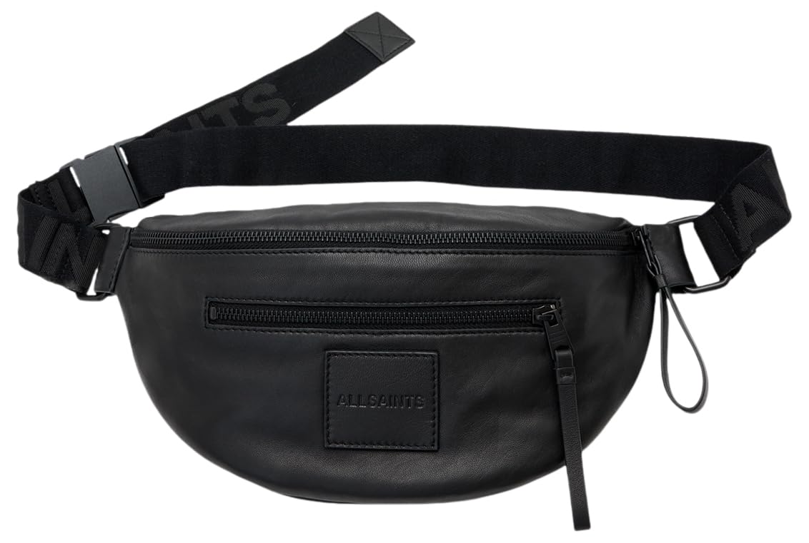 ALLSAINTS ITOKO LEATHER BUM BAG バムバッグ Amazon.com: AllSaints Men's Handbags Itoko Bumbag Black