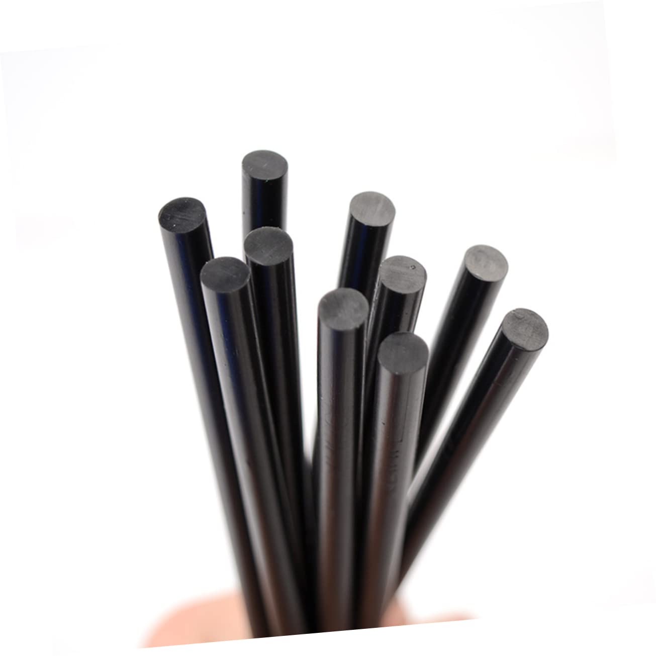 HOMSFOU High Viscosity Hot Melt Glue Sticks 10 Pack Large Glue Sticks for Leather Rubber Plastic DIY Odorless Fast Setting