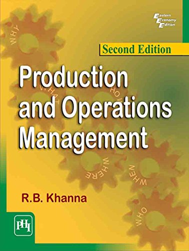 PRODUCTION AND OPERATIONS MANAGEMENT (English Edition)