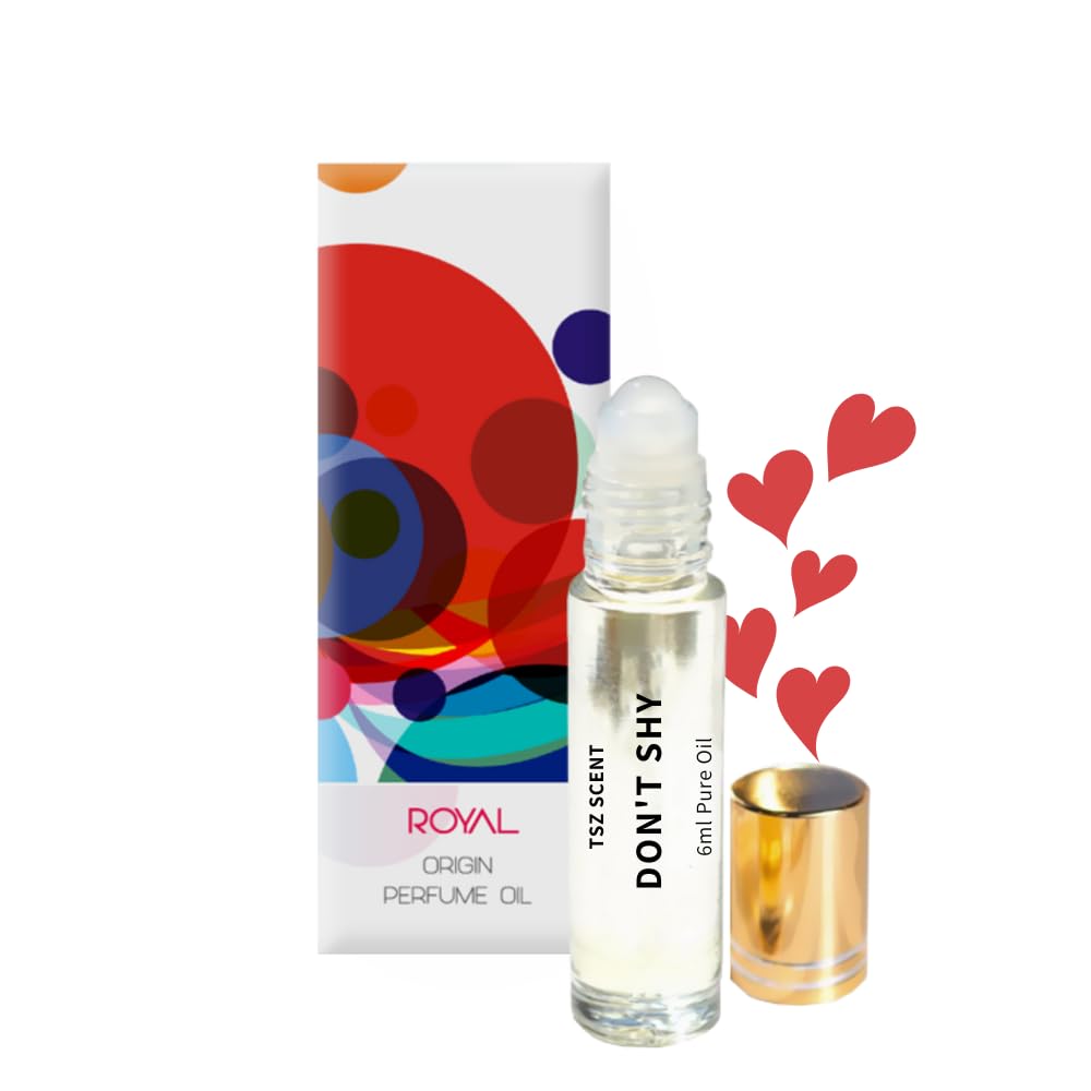 Dont Shy Perfume for Women - Long Lasting Oil Roll On, Sweet Vanilla Fragrance - 6ml Travel Size Nonalcoholic Luxury Aroma Love