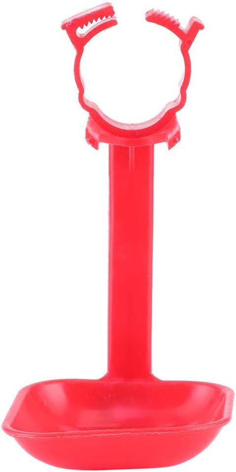 20Pcs Chicken Drinker Hanging Cups, Poultry Water Fountain for Farm Poultry Drinking Water Supply Tool