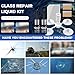 NASILOOP Windshield Repair kit, Quick and Efficiency Glass Repair Fluid, Car Windshield Crack Repair Resin Kit for Fixing Chips, Bulls-Eye, Cracks and Star-Shape Cack-2 Pack