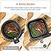 COSORI Pro Air Fryer Oven Combo, Max Xl Large Cooker with 100 Recipes, One-Touch Screen with 11 Presets and Shake Reminder, Nonstick and Dishwasher-Safe Detachable Square Basket, (Black, 5.8 QT)