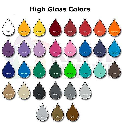 Design Your Own (19 Height Sizes + Unlimited Fonts + 35 Colors Gloss & Matte) Custom Vinyl Lettering Decal Sticker Auto Car Window, Business Glass, Boat, Truck, Door, Trailer Windshield Graphic Banner #TOP7