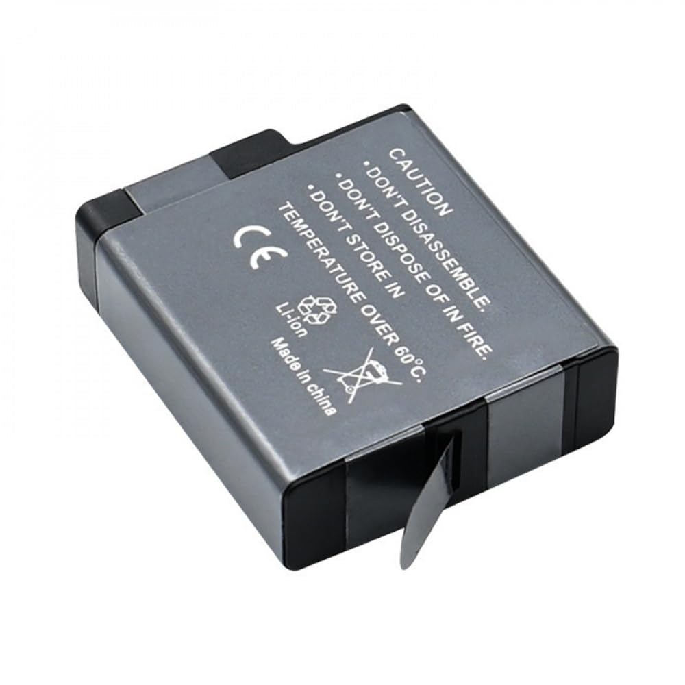 Batterie de Remplacement 1200 mAh Compatible avec GoPro Hero 7/6/5, Compatible avec AHDBT-501/601/701, 2 pièces