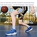 Beita Mens Basketball Shoes High Upper Tennis Sneakers Breathable Anti Slip, Blue, 8