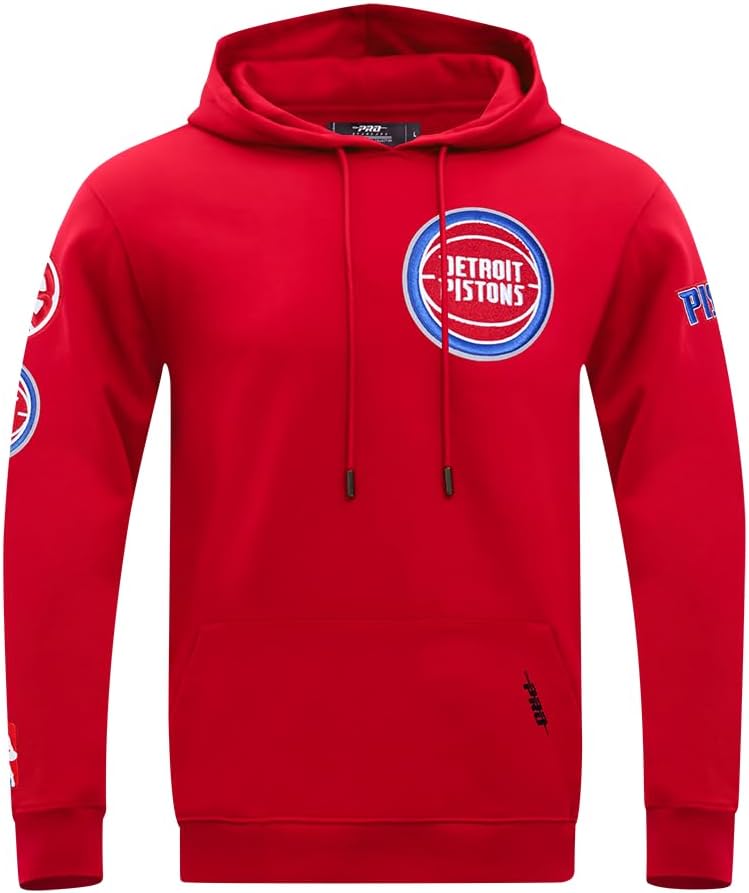 Pro Standard Mens NBA Classic Chenille Pull Over Hoodie