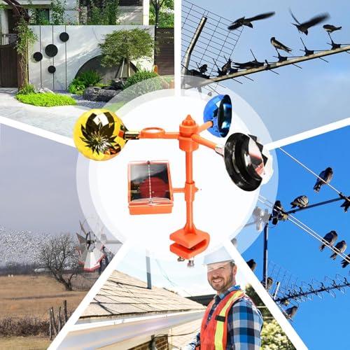 Effaroucheur oiseaux pour plan d'eau et jardin contre les hérons