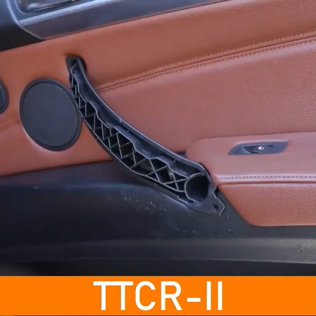Couvre-Poignée Porte BMW X5 X6 E70 E71 - Protection Noire Côté Droit - Clip Facile, Sans Outil - 3