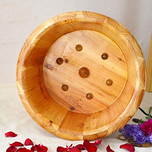 Spa de pies de madera BABYCE con tapa y aroma natural miniatura 4