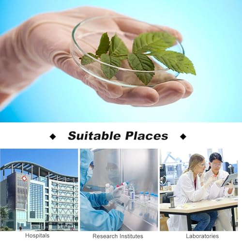 Gpjyyds OTH20240718M-0186-YYDS Sterile Plastic Petri Dishes Set, 50 Pcs Pre-Cleaned Blank Microscope Slides, 100 Pcs 20X20Mm Square Cover Glass, 5 Pcs 90Mm Diax15Mm Deep Lab Petri Plate Dish thumb #6