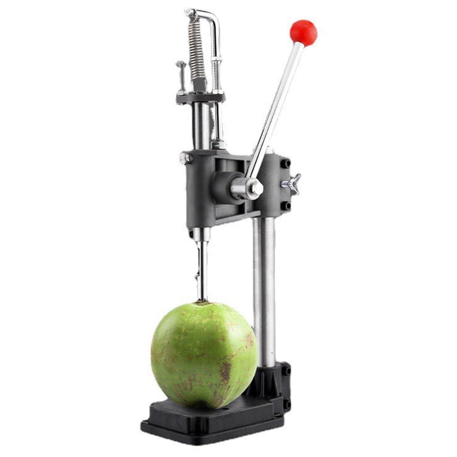 Machine d'ouverture de noix de coco trou extracteur manuel 46cm ajustable