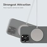 SleekStrip Mag Anneau pour MagSafe Adaptateur d'aimant adhésif pour MagSafe Accessoires & Pixel Snap Anneau magnétique pour les aimants de téléphone pour le dos de téléphone iPhone Android Kindle (Noir 1PK)