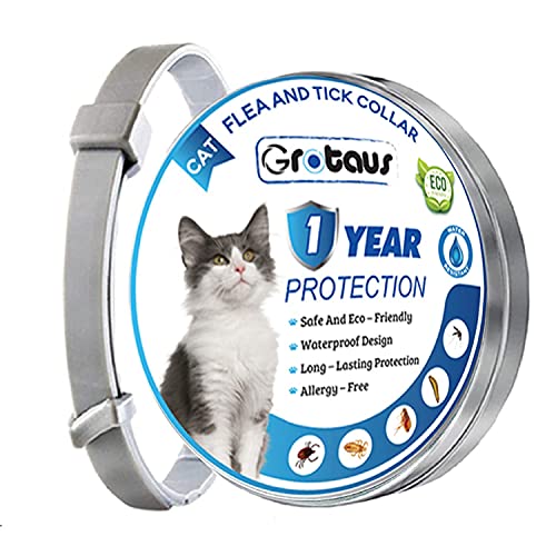 BOTARO Cat Collar, Long and Adjustable 13 Inches Collar for Cats, One Size Fit All Waterproof Cat Collar