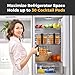 Dfynest Cocktail Capsules Holder for Refrigerator,Storage for Bartesian Cocktail Capsule in Refrigerator , Hold Up to 30 Capsule Pods, 304 Stainless Steel