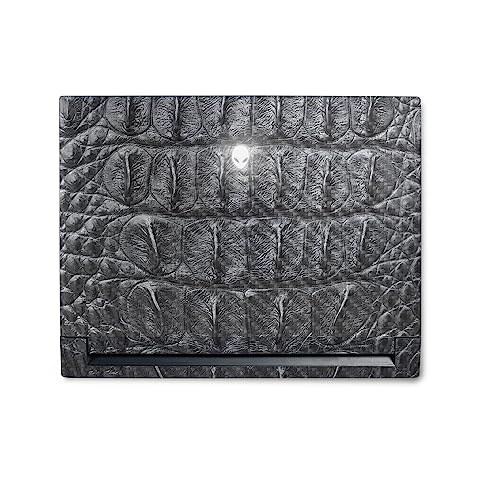 Image of MightySkins Carbon Fiber Skin Compatible with Alienware M18 R1 (2023) Full Wrap Kit - Gator Back | Protective, Durable Textured Carbon Fiber Finish | Easy to Apply & Change Styles | Made in The USA
