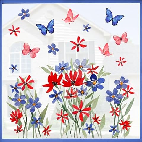 Mfault Patriotic Window Clings Cover