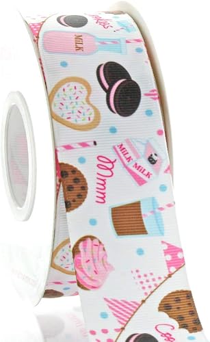 Miniatura 2 de Cinta de grogrén de leche y galletas de 1.5" 5yd