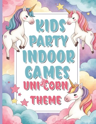 Kids Party Indoor Games: Unicorn Theme Children Ages 8 to 12 Birthday Fun Activities image 2