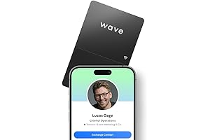Wave - Metal NFC Digital Business Card (Stainless Steel)