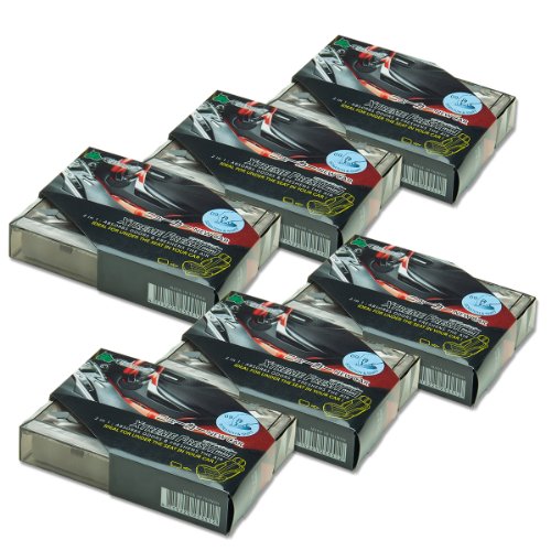 6-Pack of TreeFrog Xtreme Fresh Mini Japanese Under-The-Car Natural Air Fresheners (New Car Scent) for Car Enthusiasts