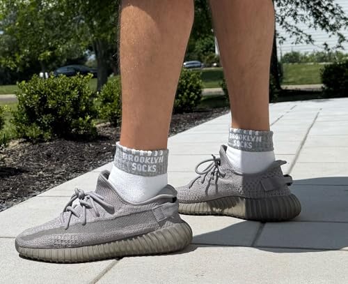 Brooklyn Socks 5 Pairs of Signature Cotton Ankle Socks, Comfort Non-Binding Fully Cushioned2