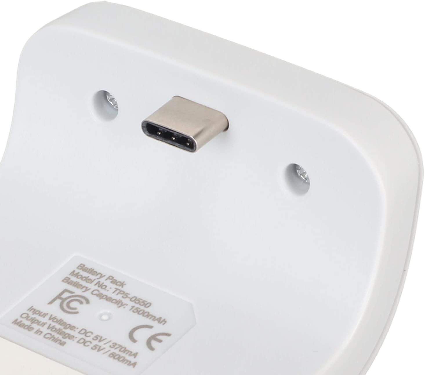 PS5 Controller Accessories Rechargeable Battery Pack, 1500mAh with LED Indicator, USB Type C Charger Cable, Fast Charging External Battery Pack for PS5