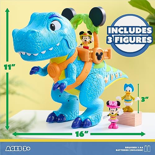 Just Play 38092 Disney Junior Mickey Mouse Funhouse Roarin' Safari Dino thumb #2