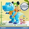 51aglsfqvil - Disney Junior Mickey Mouse Funhouse Roarin' Safari Dino, 4-piece Figures and Playset, Dinosaur, Officially Licensed Kids Toys for Ages 3 Up