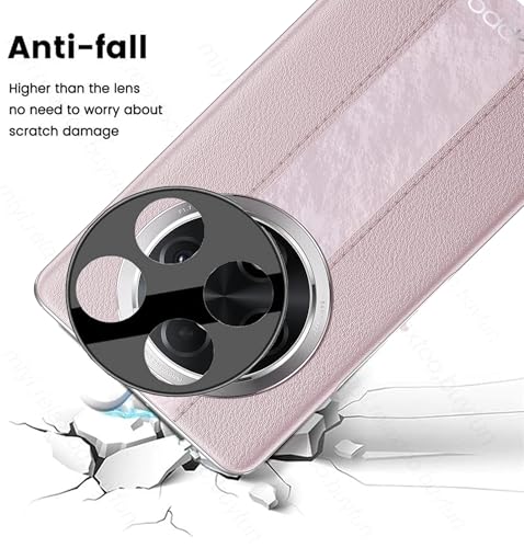 Image of ZARALA Glass Camera Lens Protector For OPPO F27 Pro 5G [9H Hardness] [6D Lens Protector ] [Easy Installation] Black