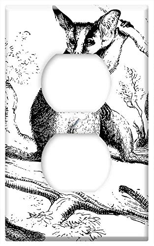Switch Plate Outlet Cover - Animal Bush Baby Primate