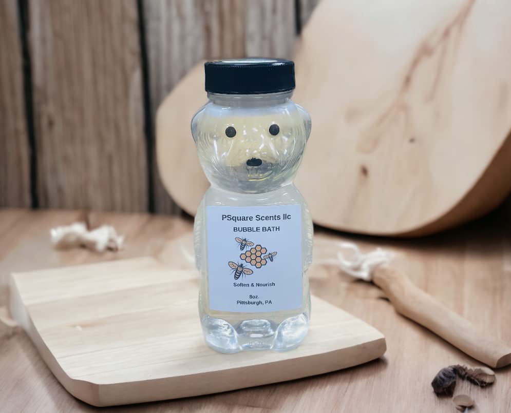 Bubble Bath - Honey Bubble Bath - Honey Bear Bubble Bath - Shower Gel (Pear)