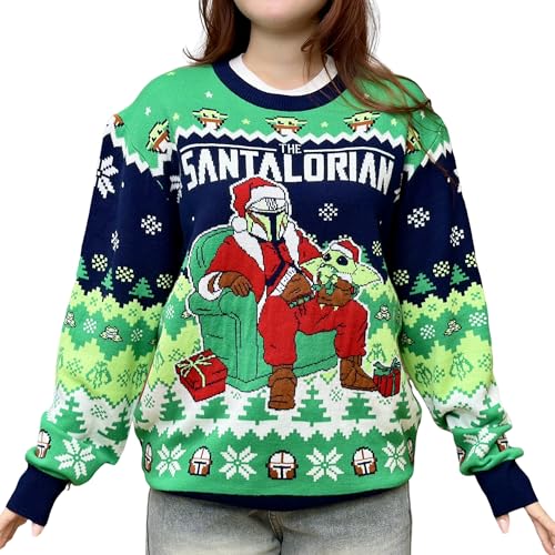 NebulaRave Christmas Story Leglamp Ugly Sweater - Xmas Santalorian...