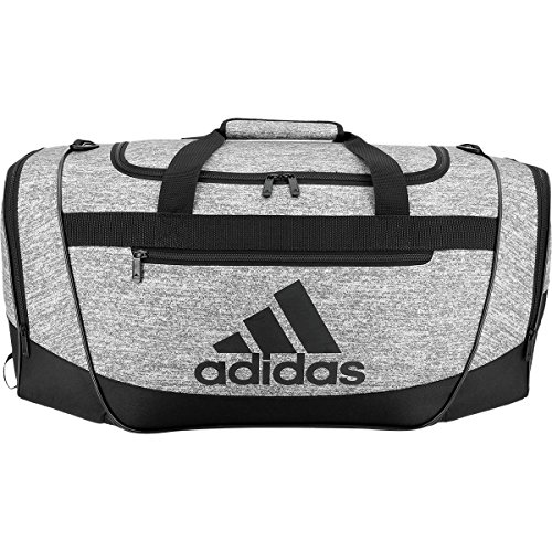 adidas Defender III Medium Duffel, Onix Jersey/Black
