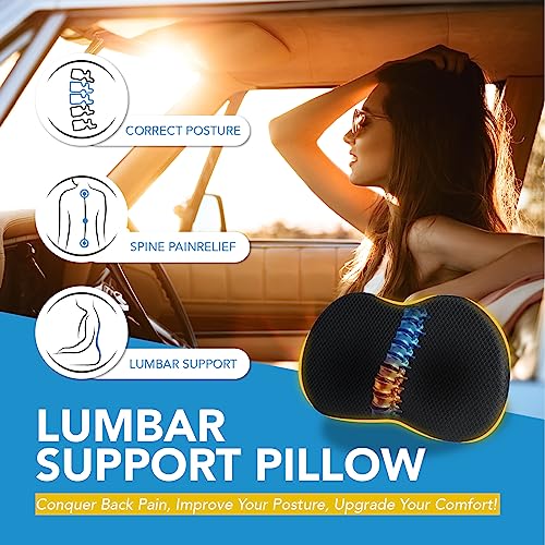 Kingphenix BEST CAR SEAT CUSHION Wedge Car Seat Cushion: Memory Foam Truck Seat Cushion thumb #3