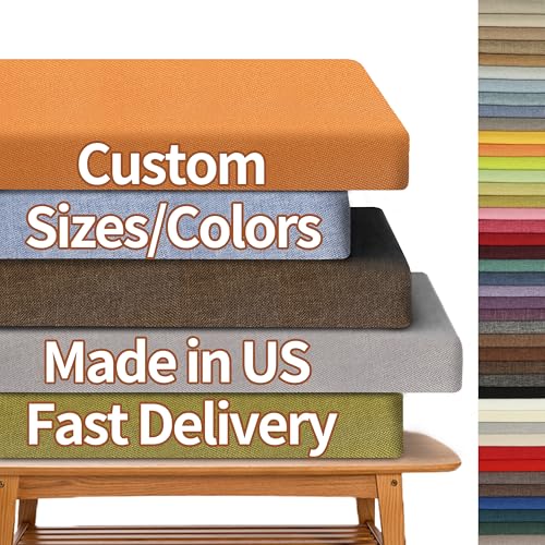 Amgo Custom Size Bench Cushion