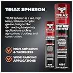 TRIAX-Spheron-Grease-Super-Heavy-Duty-Red-High-Temp-Ultra-Tacky-Extreme-Pressure-Virtually-Waterproof-for-5th-Wheel-Joints-Pivots-Wheel-Bearings-and-Chassis