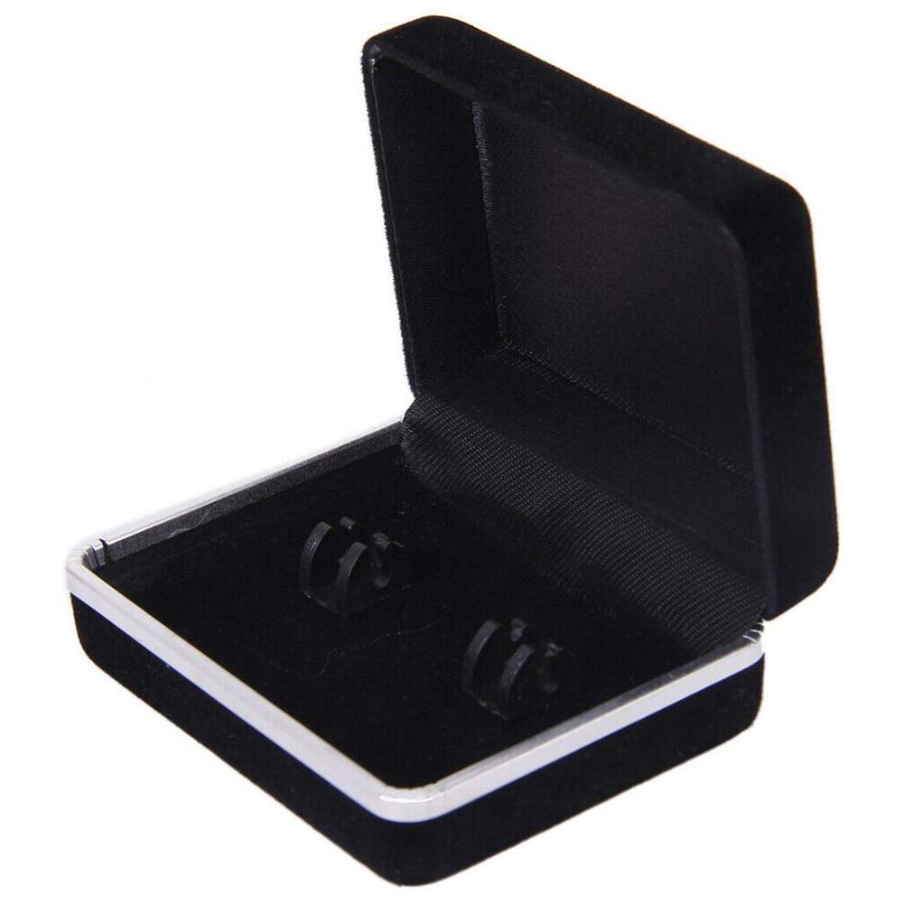 Boutons de manchette portables, boucles d'oreilles, bagues, Bracelets, bijoux, présentoir, support de la boîte