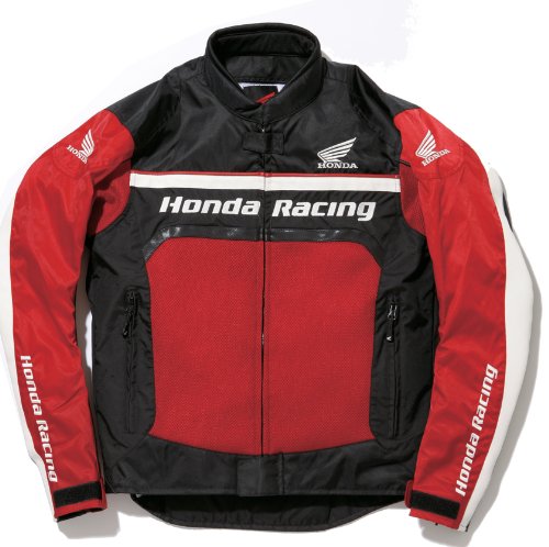 Amazon | Honda(ホンダ) グラフィックメッシュブルゾン レッド Lサイズ