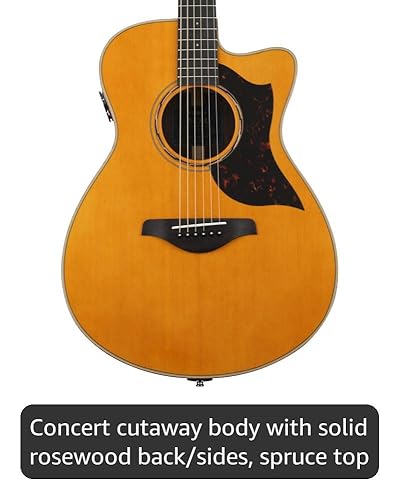 Amazon.com: Yamaha A-Series AC3R Acoustic-Electric Guitar with