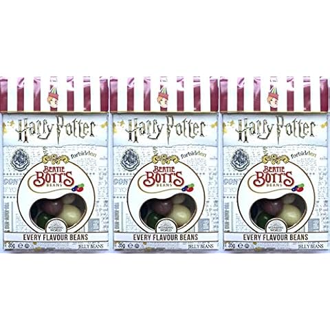 Jelly Belly Candy Company Harry Potter Bertie Bott's Every Flavour Jelly Belly Beans 1.2 OZ (35g) (3 Packs) Cover