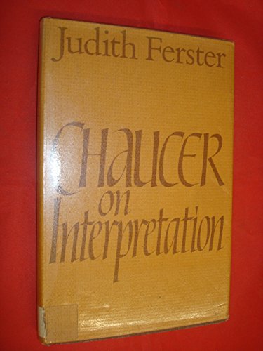 Chaucer on Interpretation view 2