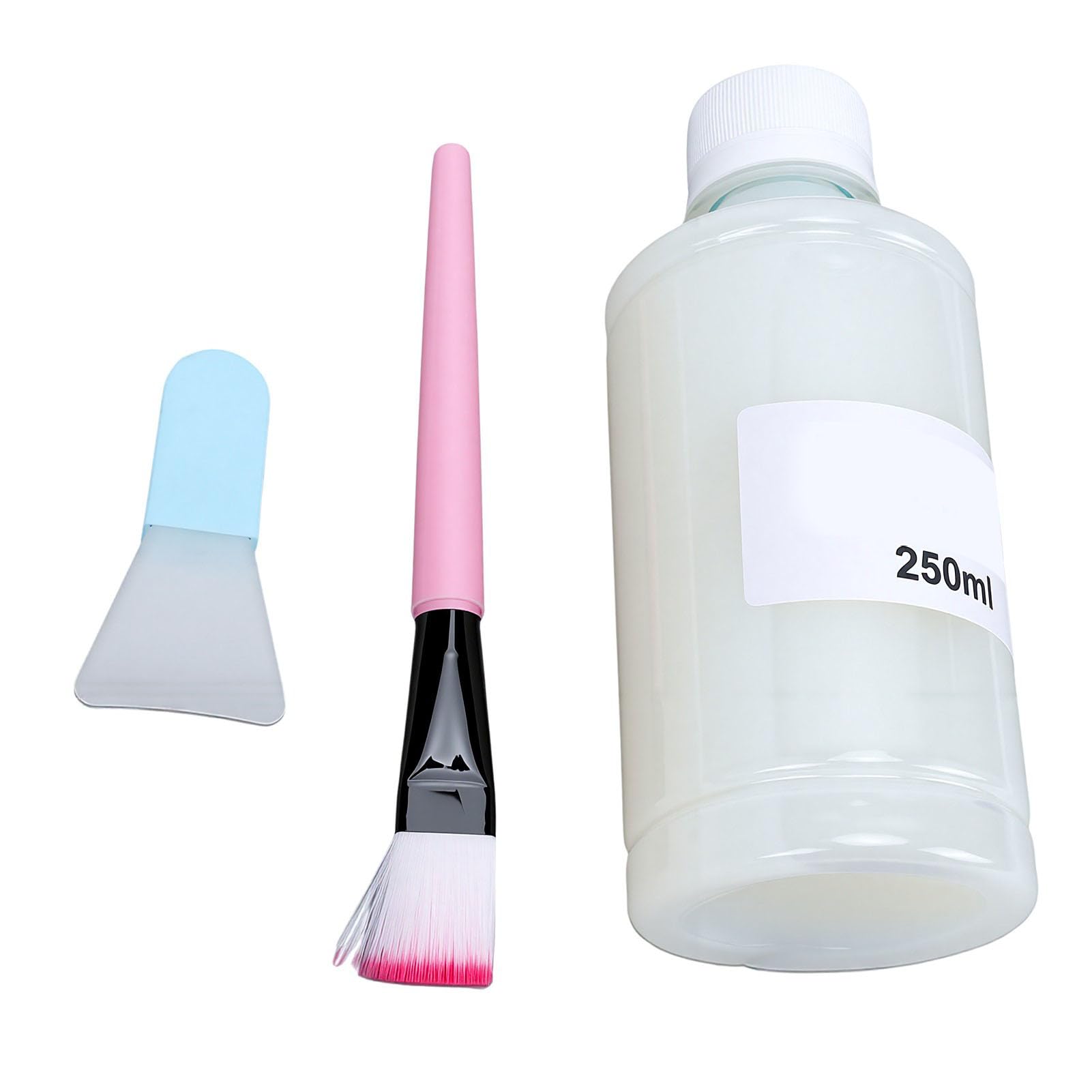 Werniks Glinkowy Schnący na Powietrzu, 250 Ml X 2, Wodoodporny o | Przezroczyste Wykończenie, Bariera Chroniąca Przed Zarysowaniami, Materia Organiczna, Gipsowe Rękodzieło Drewniane, Glazura