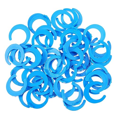 Uonlytech Stainless Adjustable Clamp 50pcs Connector Buckle Water Filter Locking Clip for Tap Water Filter