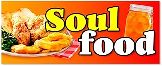 Soul Food Vinyl Banner Small - 24x60