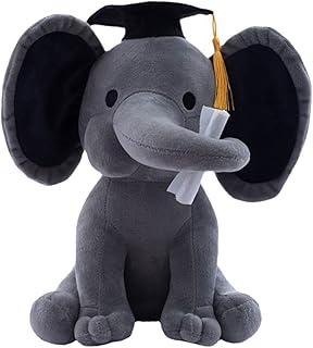 TOYANDONA 1Pc Brinquedo De Pelúcia Elefante Médico Brinquedo Girafa Animal De Pelúcia Graduação Elefante 2022 Elefante De Pelúcia Macio Elefante De Pelúcia Brinquedo Presentes Brinquedo